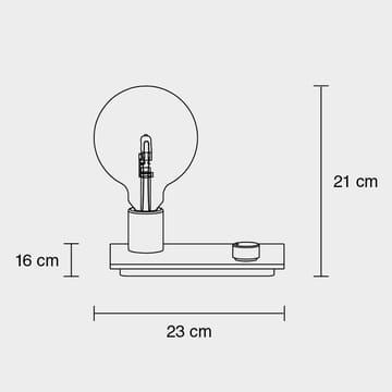 Control bordlampe - sort - Muuto