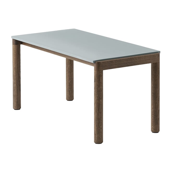 Couple 1 Plain sofabord 40x84x40 cm - Pale blue/Dark oiled oak - Muuto