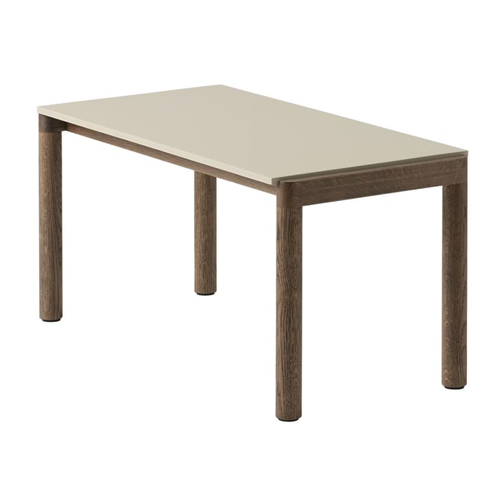 Couple 1 Plain sofabord 40x84x40 cm - Sand/Dark oiled oak - Muuto