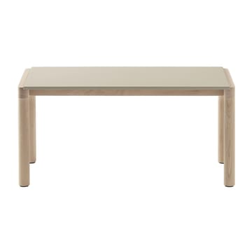 Couple 1 Plain sofabord 40x84x40 cm - Sand/Oak - Muuto