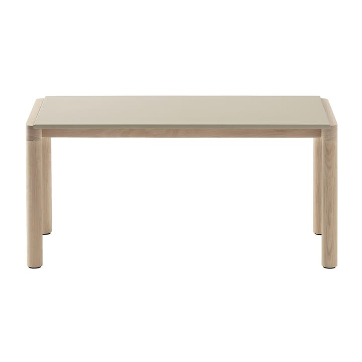Couple 1 Plain sofabord 40x84x40 cm, Sand/Oak Muuto
