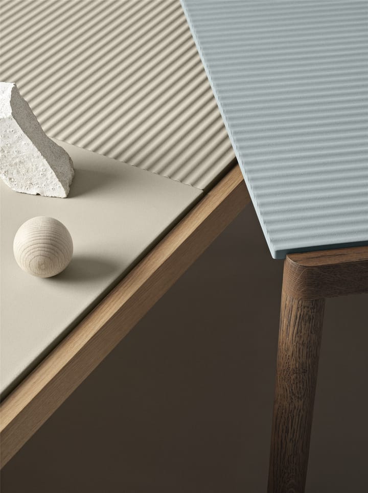 Couple 2 Plain sofabord 120x84x35 cm, Sand/Oak Muuto