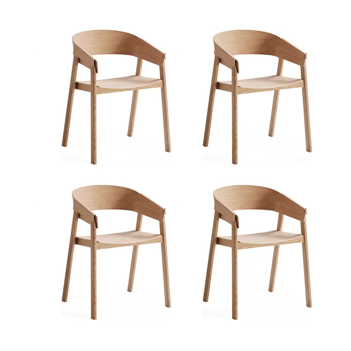Cover Armchair karmstol, Eg, 4 stk. - Muuto
