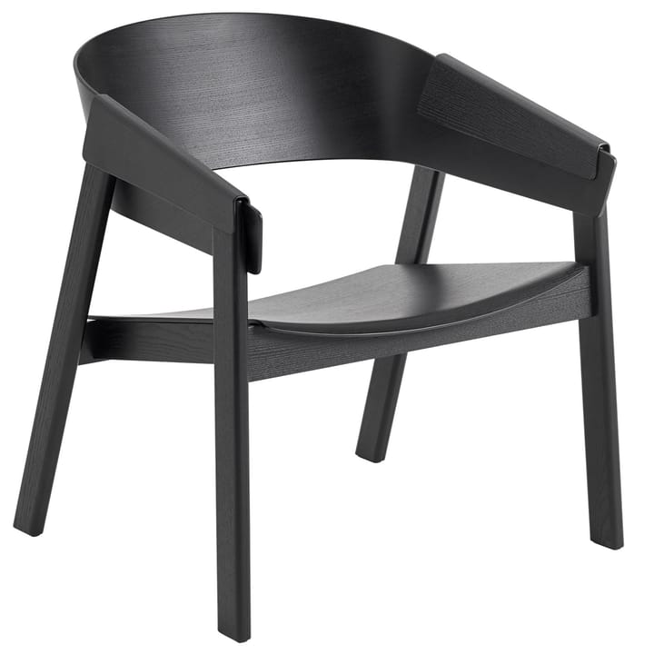 Cover loungestol - sort - Muuto