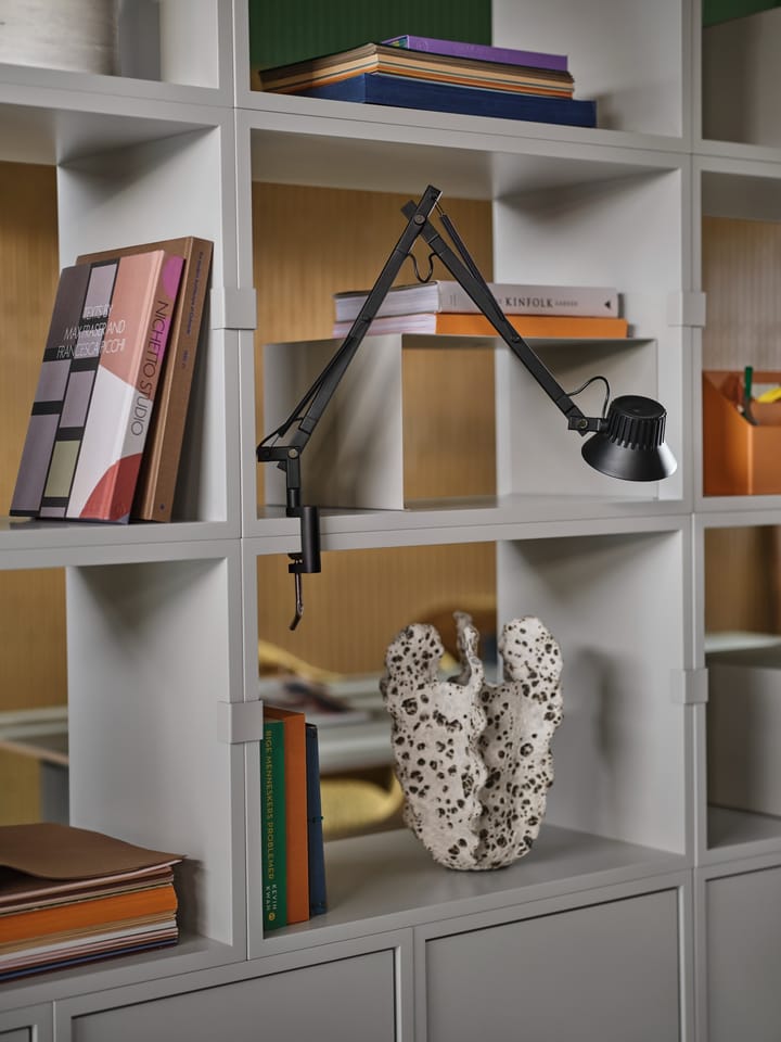 Dedicate L2 bordlampe med klemme, Brown Green Muuto