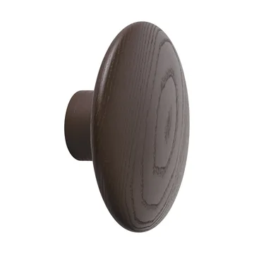 Dots Wood knage - Brun rød, Ø9 cm - Muuto