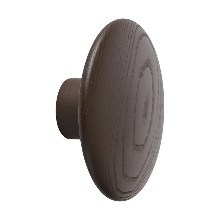 Dots Wood knage - Brun rød, Ø9 cm - Muuto