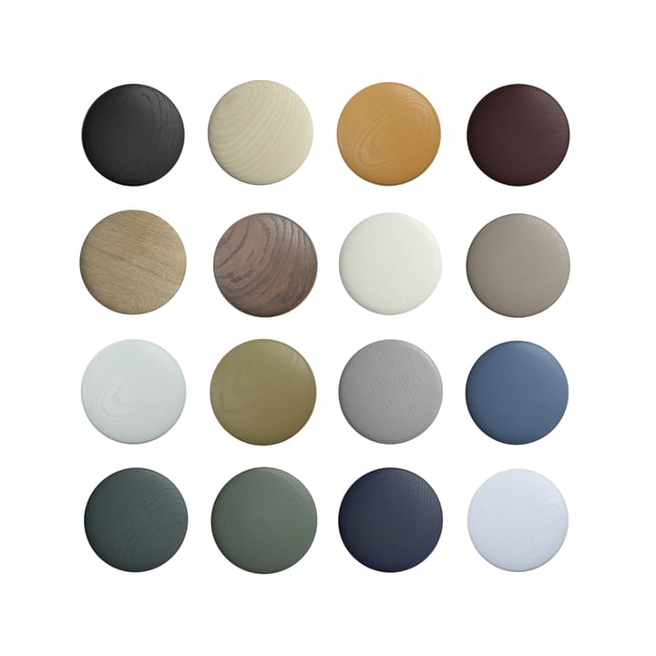 Dots wood krog sage green, Ø6,5 cm Muuto