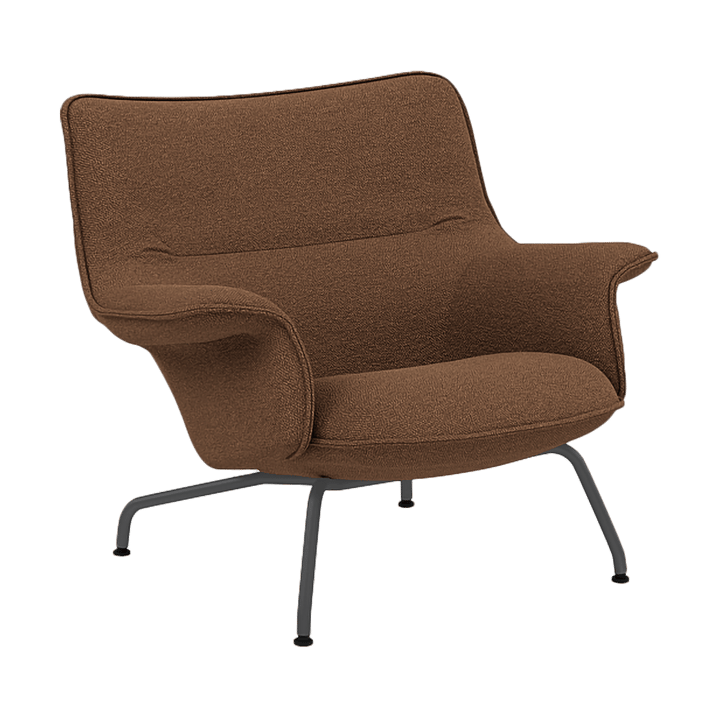 Doze lænestol lav - Hearth 4-anthracite/black - Muuto