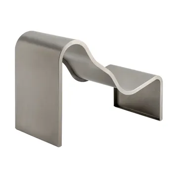 Dream View bænk - Børstet stål, 60 cm - Muuto