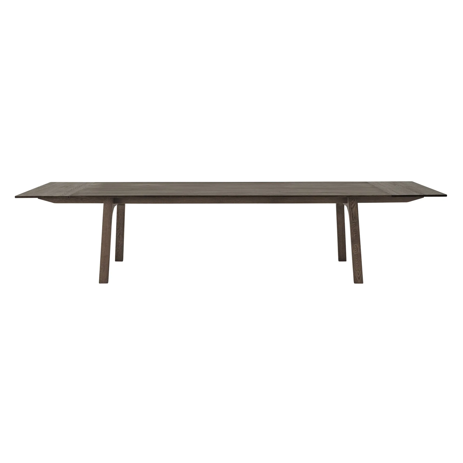 Earnest Extendable spisebord 260x100 cm, Dark oiled oak Muuto