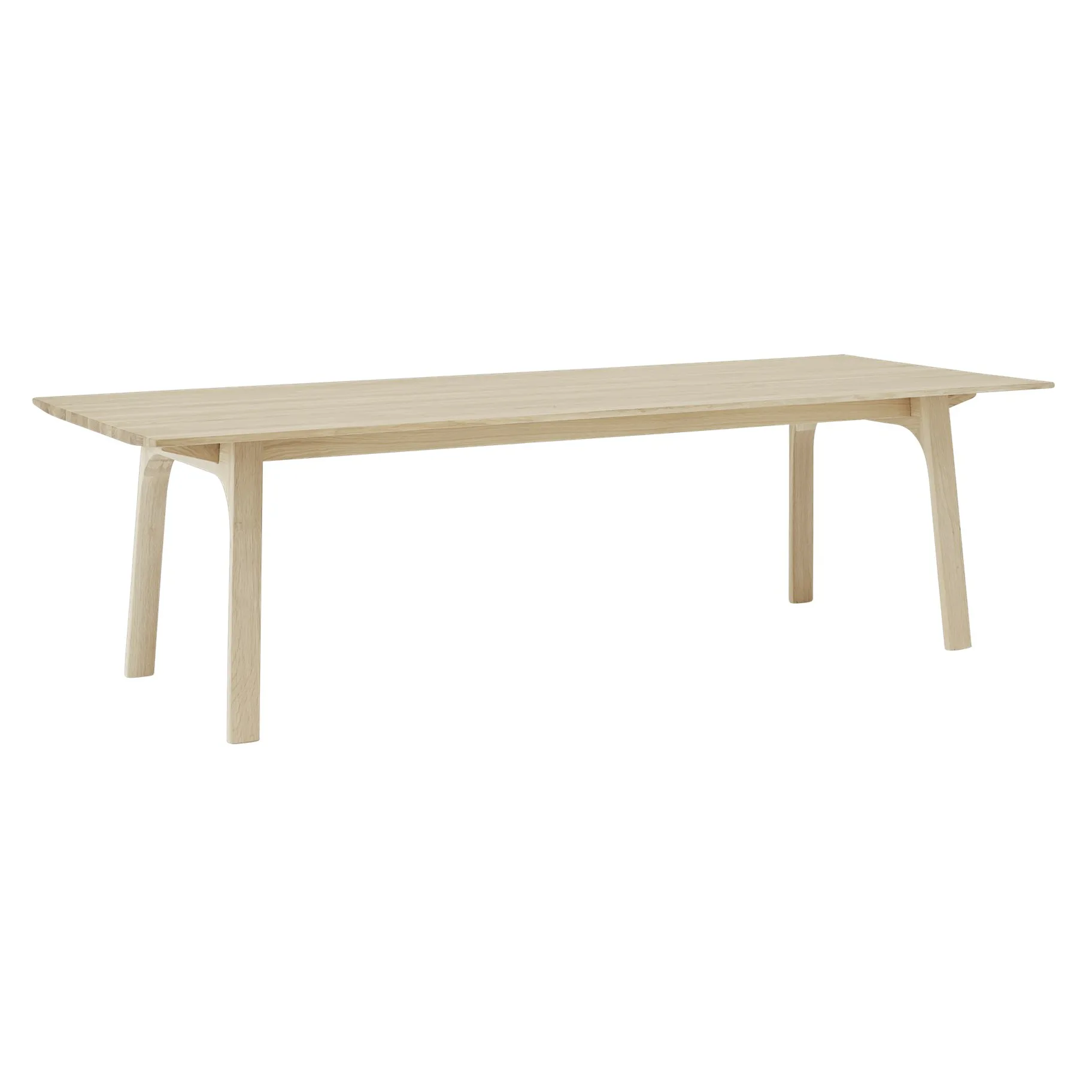 Earnest Extendable spisebord 260x100 cm, Oiled oak Muuto