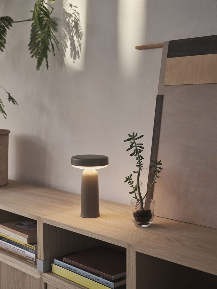 Ease portabel bordlampe 21,5 cm, Taupe Muuto