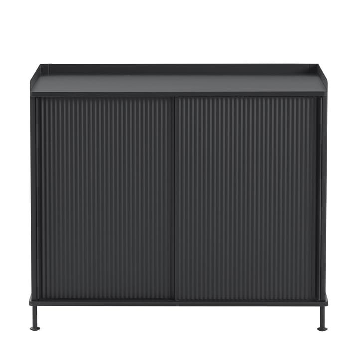 Enfold sidebord, højt - Black-black - Muuto