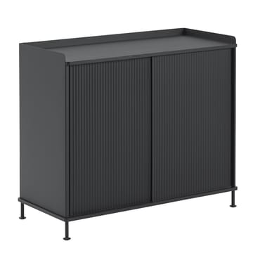 Enfold sidebord, højt - Black-black - Muuto