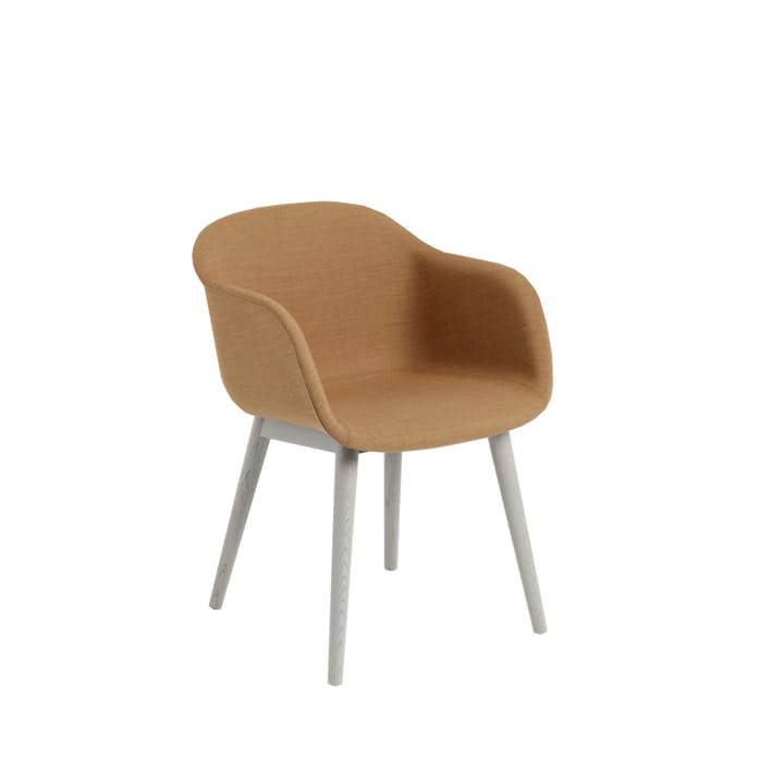 Fiber karmstol tube base, Remix 433, grey Muuto