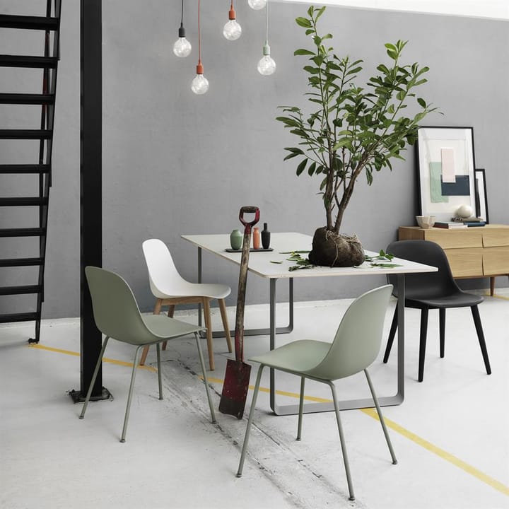 Fiber side chair stol, hvid Muuto