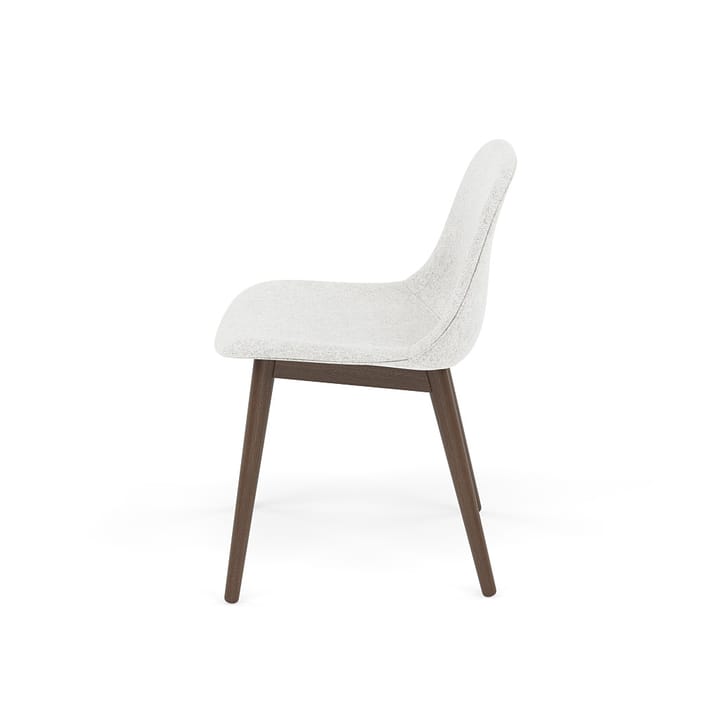 Fiber Side Chair stol med træben - Hallingdal nr. 110-stained dark brown - Muuto