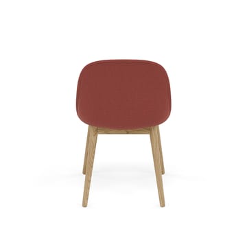 Fiber Side Chair stol med træben - Re-wool 558-oak - Muuto