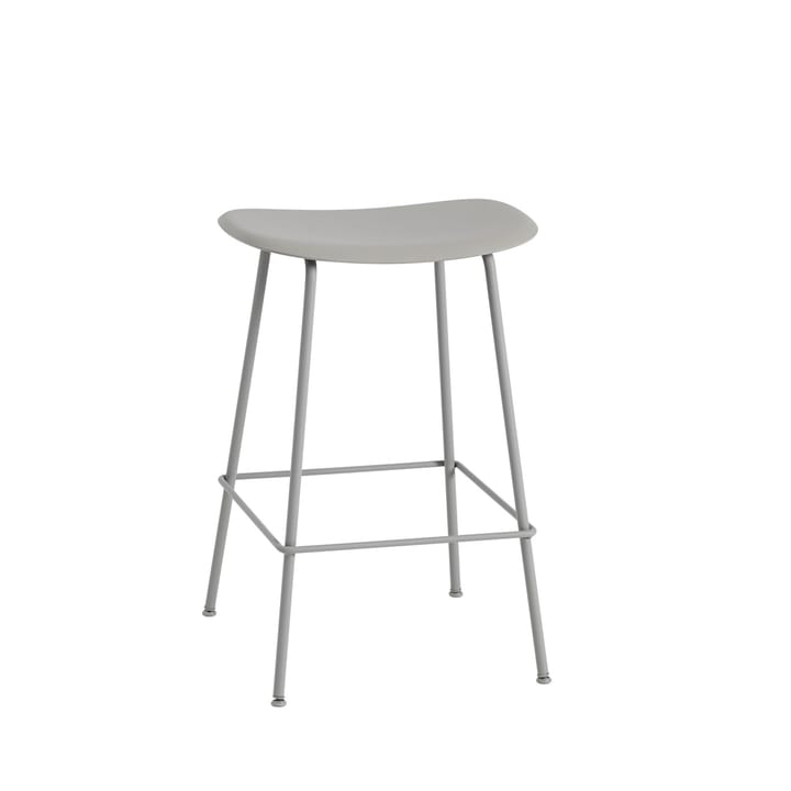 Fiber Tube barstol 65 cm - grå - Muuto