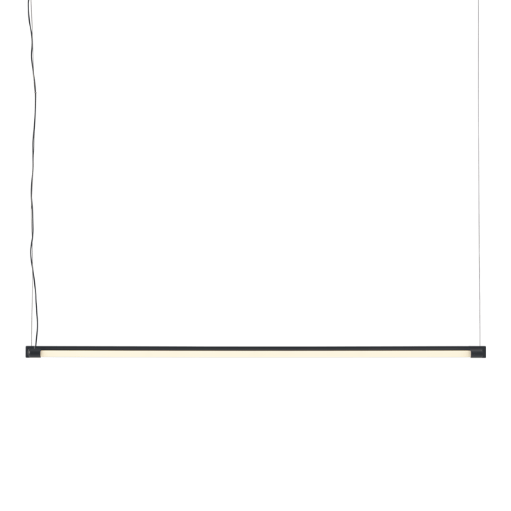 Fine Suspension Lampe 120 cm - Black - Muuto