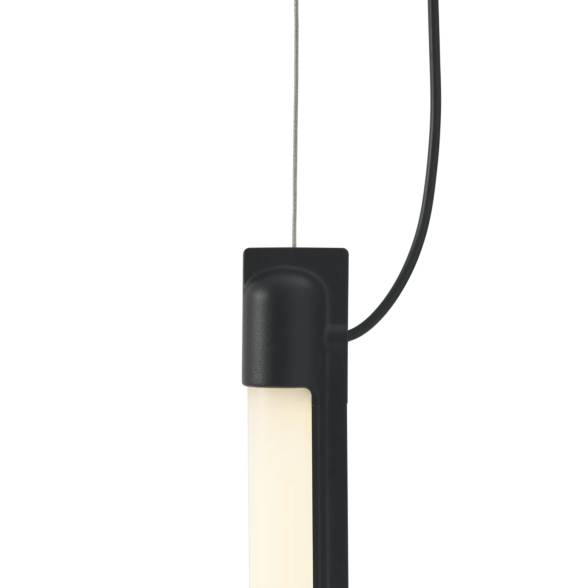 Fine Suspension Lampe 120 cm, Black Muuto