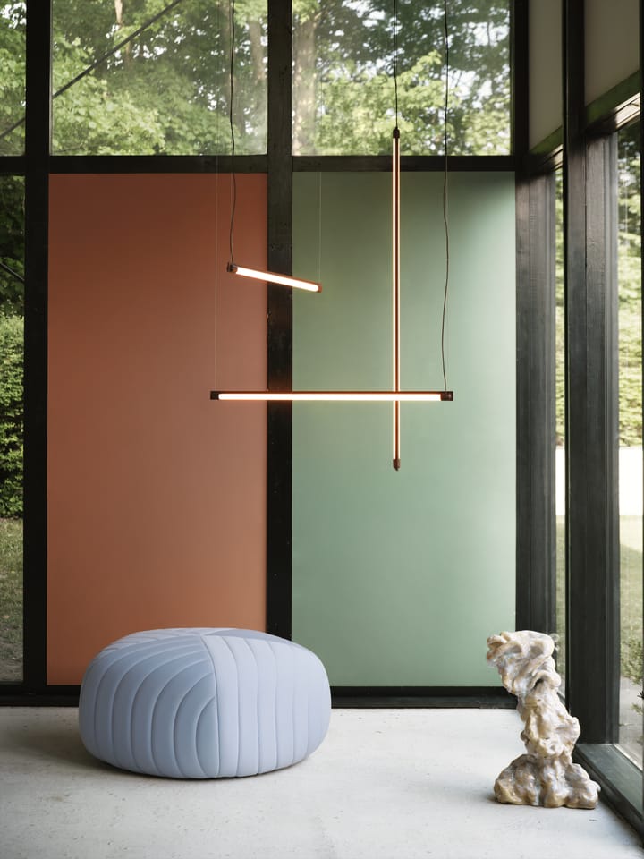 Fine Suspension Lampe 60 cm, Deep Red Muuto