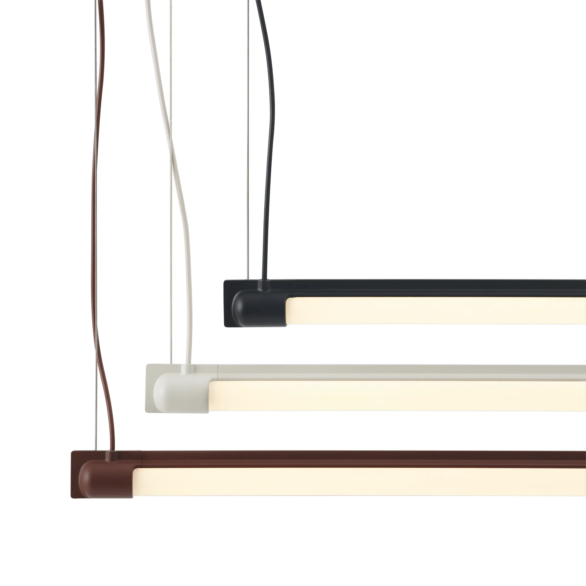 Fine Suspension Lampe 60 cm, Grey Muuto