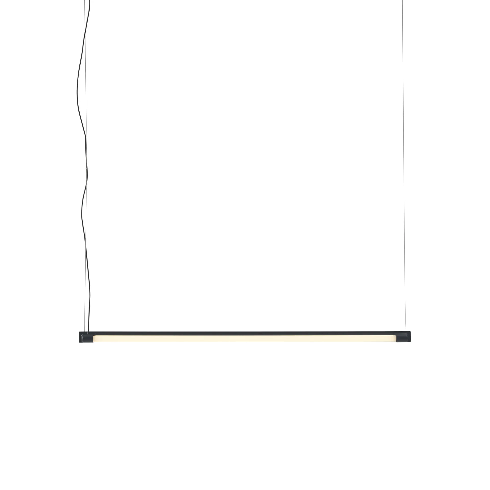 Fine Suspension Lampe 90 cm, Black Muuto