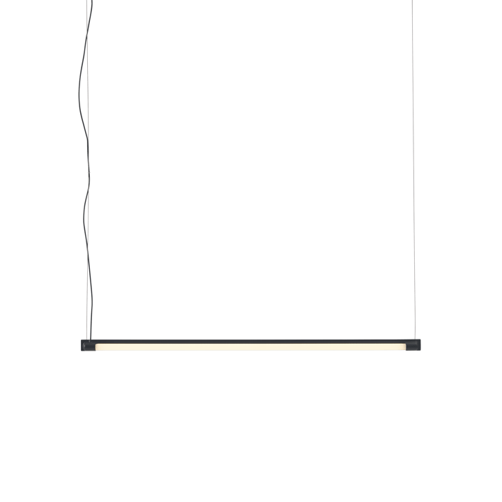 Fine Suspension Lampe 90 cm - Black - Muuto