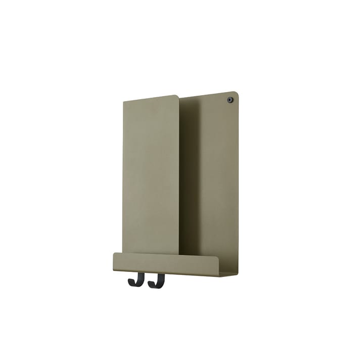 Folded hylde 29,5x40 cm - Olive - Muuto