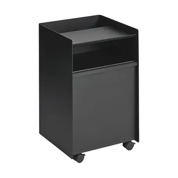 Folded Trolley rullevogn med skuffe - Black - Muuto