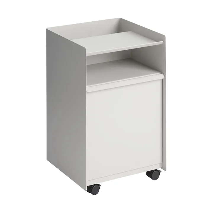 Folded Trolley rullevogn med skuffe - Grey - Muuto