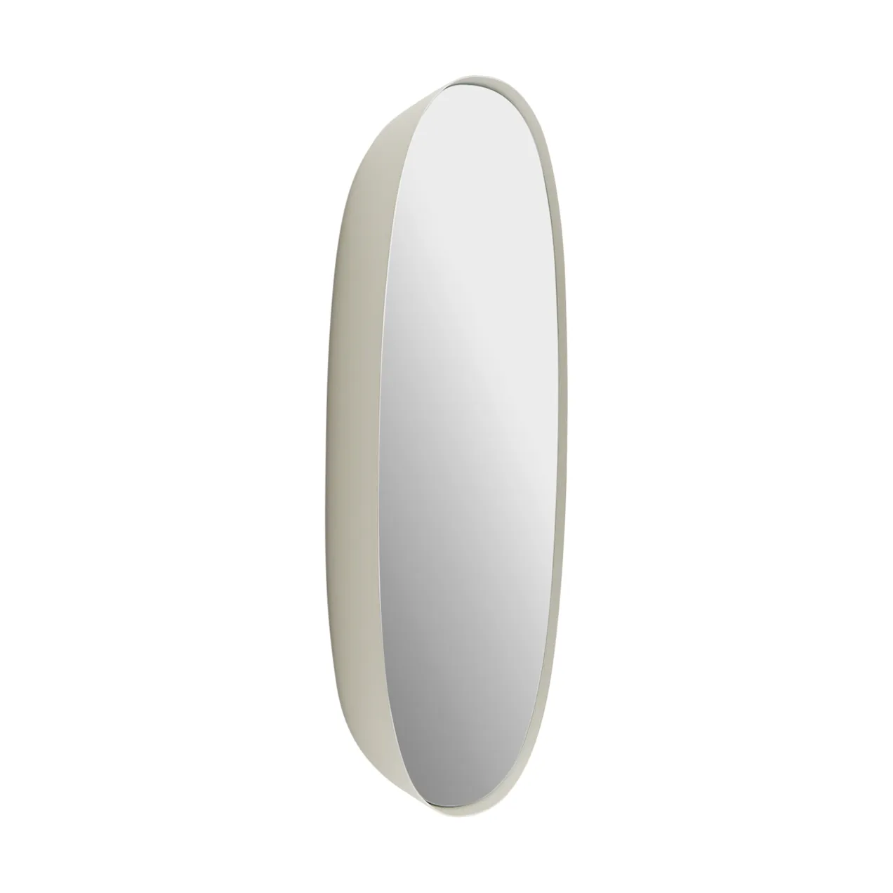 Framed spejl, Grey-klar, 40x40 cm Muuto