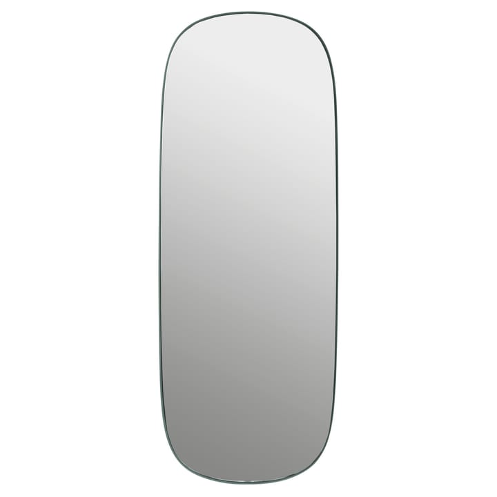 Framed spejl stor - Darkgreen/Clear - Muuto