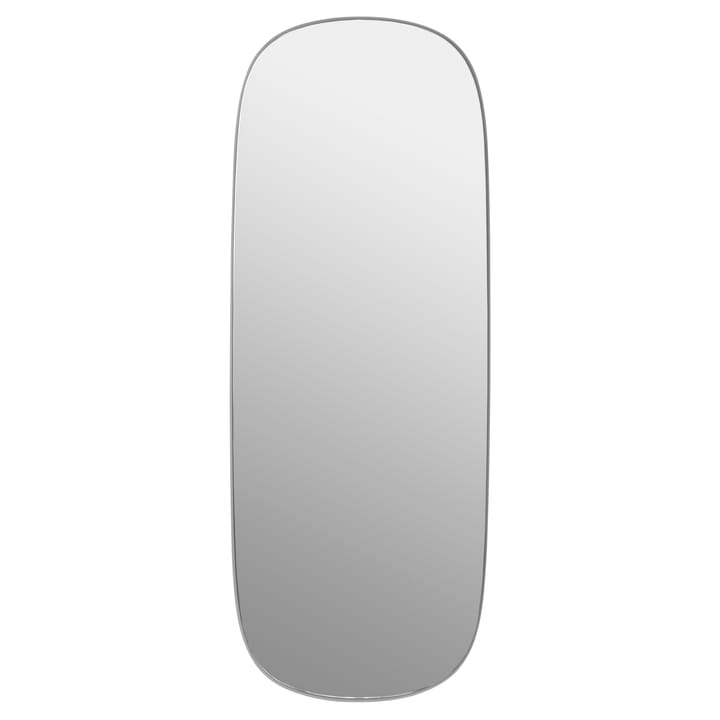 Framed spejl stor - Grey/Clear - Muuto