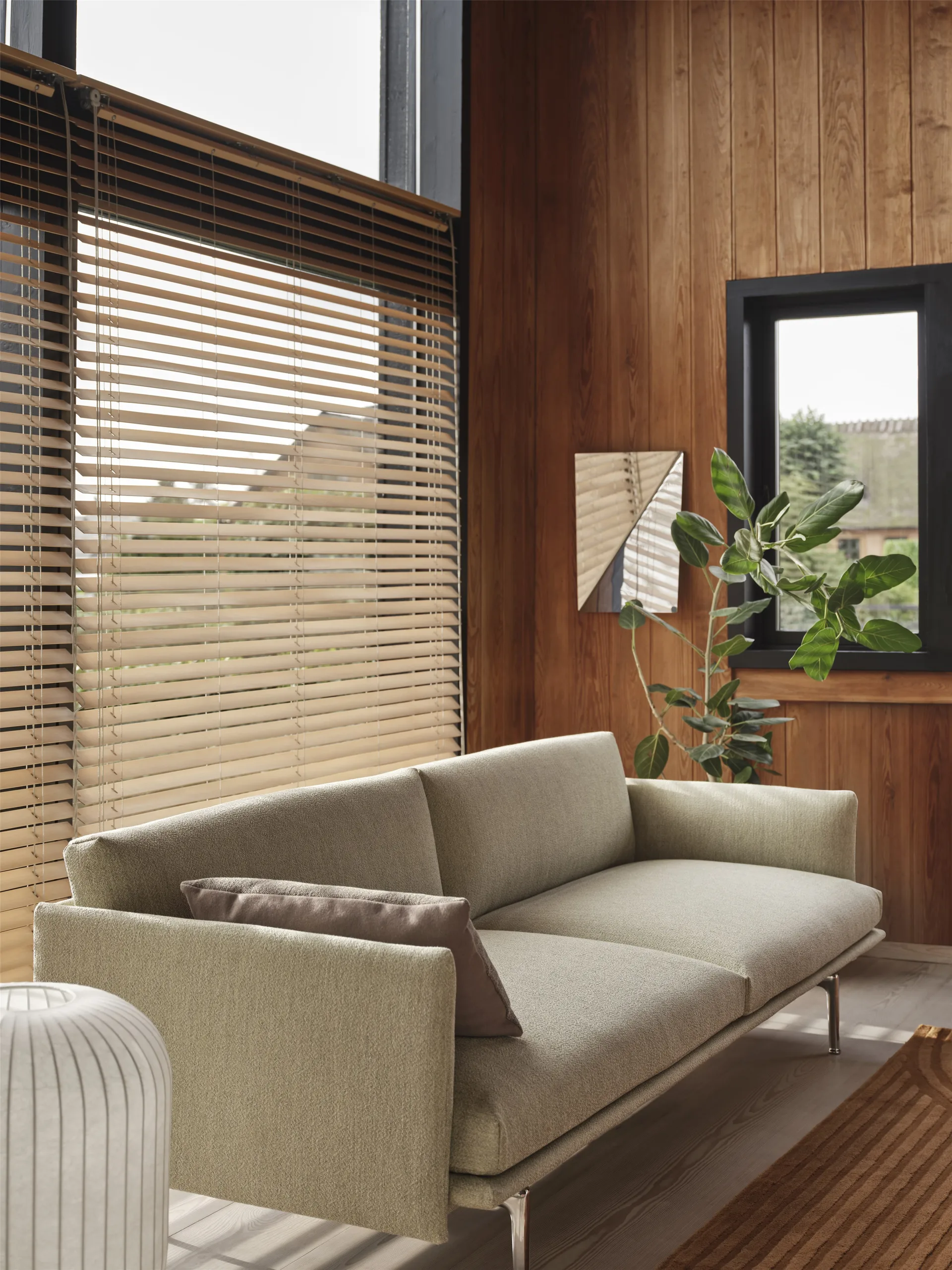 Gaze vægspejl, 25x30 cm Muuto