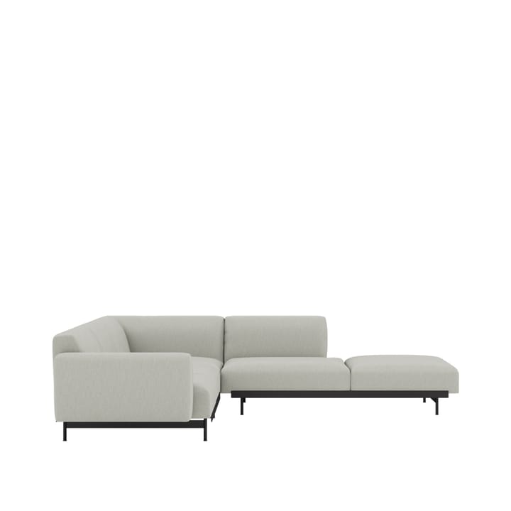 In Situ Config 3 hjørnesofa - Clay 12/Configuration 3/Black - Muuto