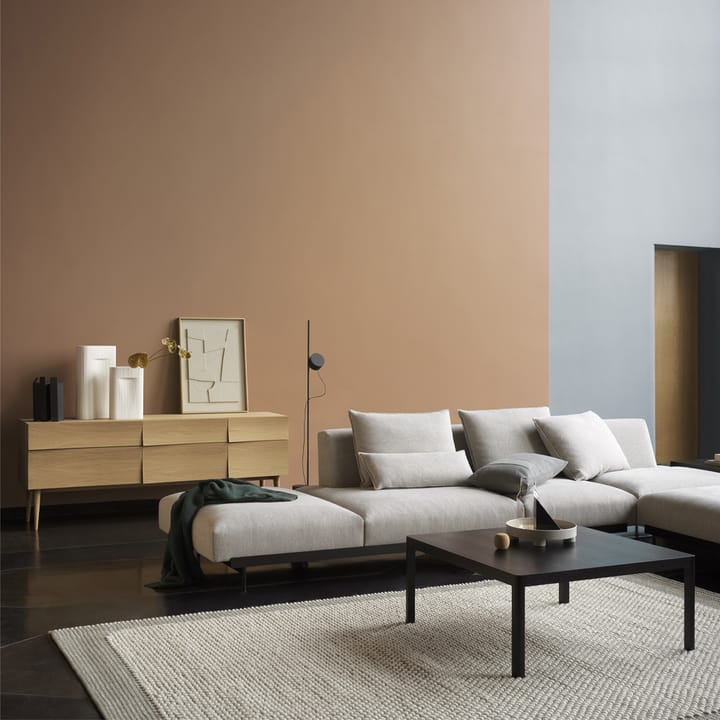 In Situ Config 3 hjørnesofa - Clay 12/Configuration 3/Black - Muuto