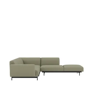 In Situ Config 3 hjørnesofa - Clay 15/Configuration 3/Black - Muuto