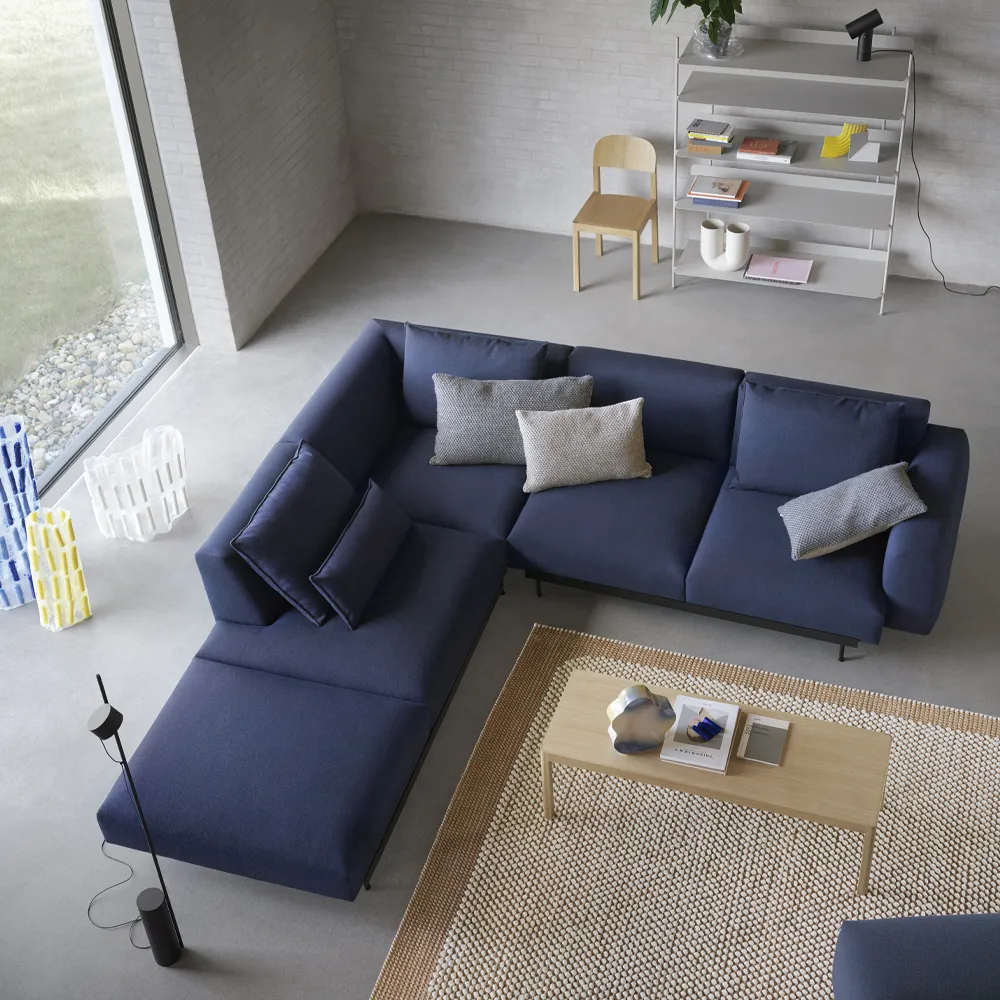 In Situ Config 3 hjørnesofa, Clay 15/Configuration 3/Black Muuto