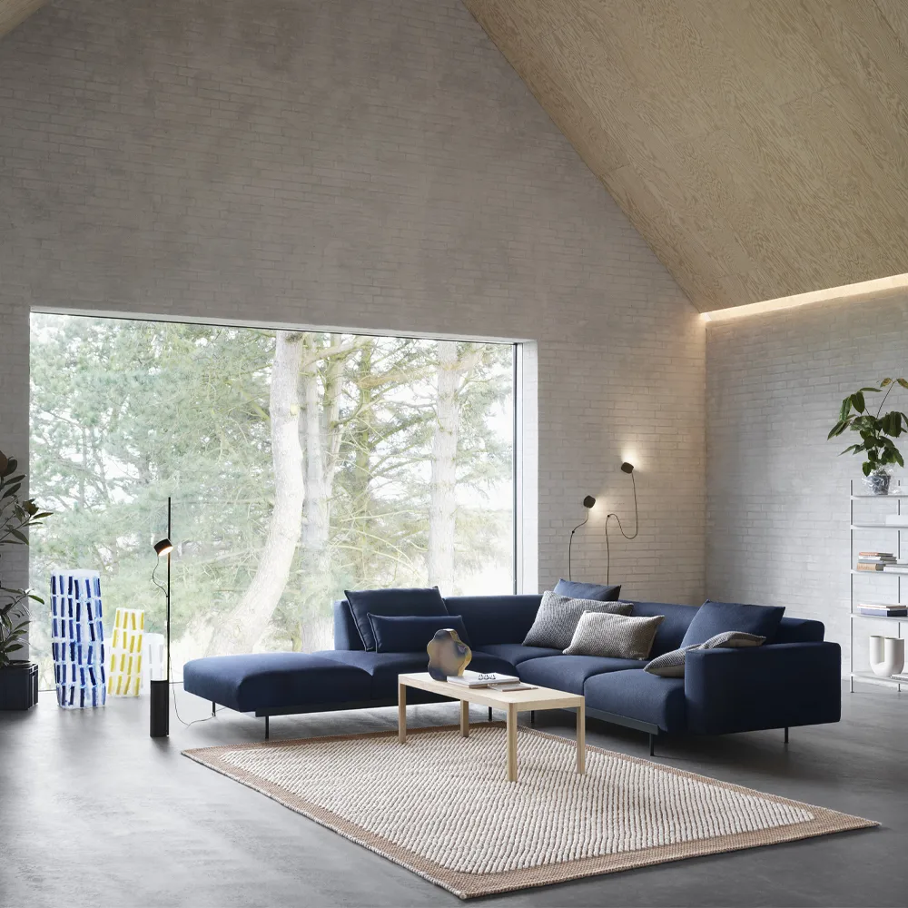 In Situ Config 3 hjørnesofa, Clay 15/Configuration 3/Black Muuto