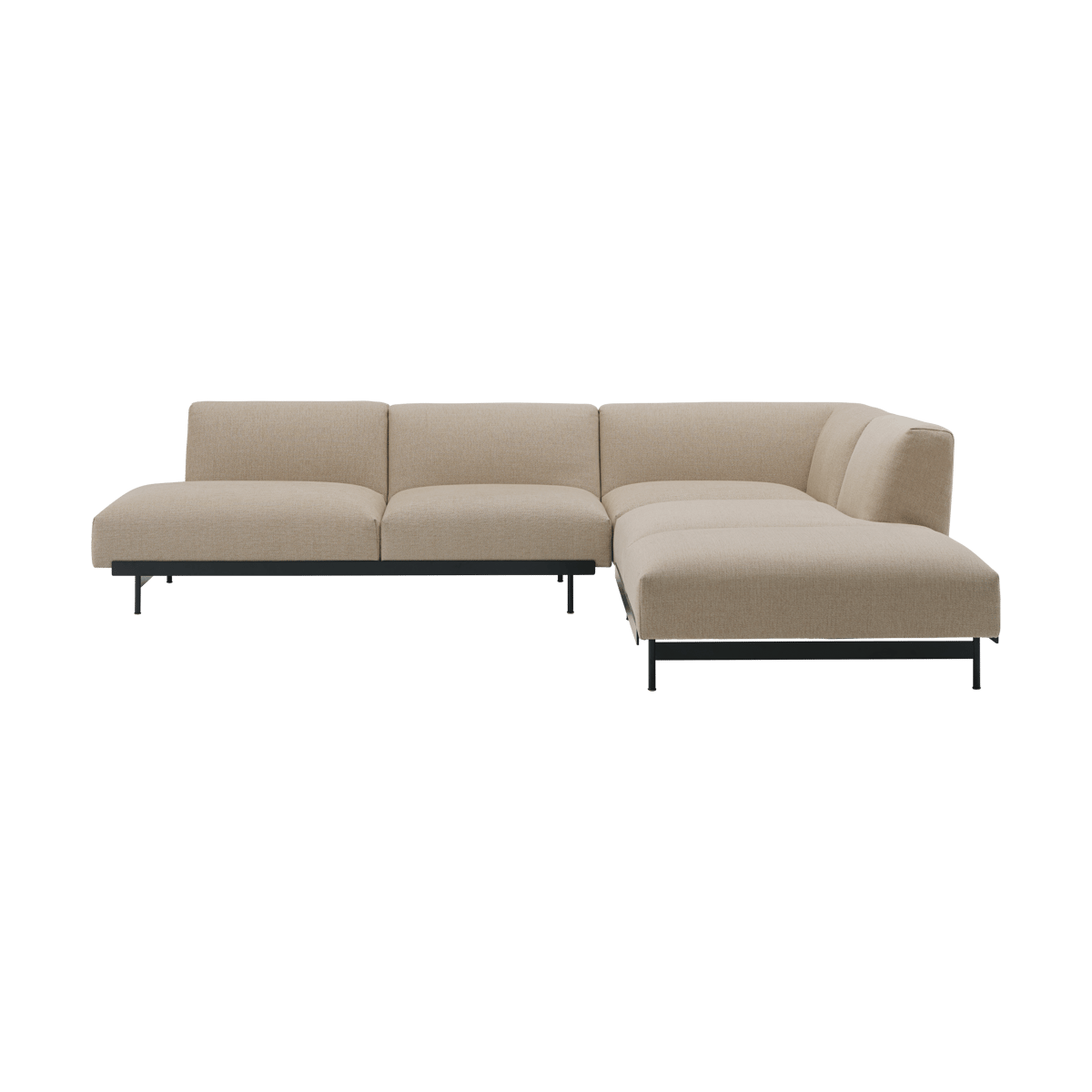 Muuto In Situ hjørnesofa configuration 4 Ecriture 240/Black