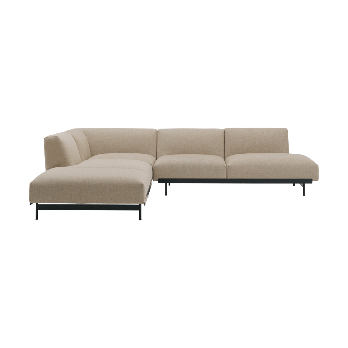 Muuto In Situ hjørnesofa configuration 5 Ecriture 240/Black