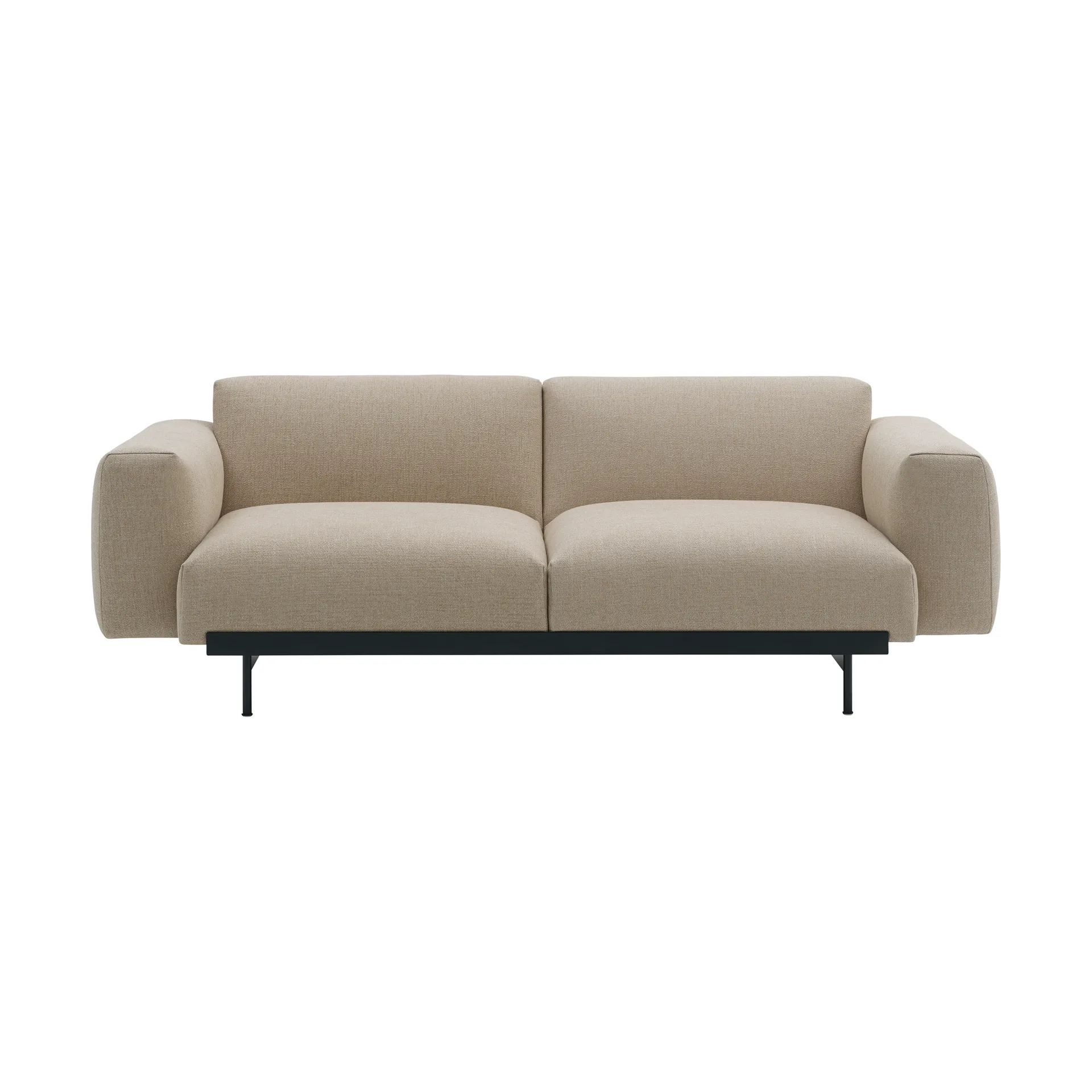 In Situ modulsofa 2-personers configuration 1, Ecriture 240/Black Muuto