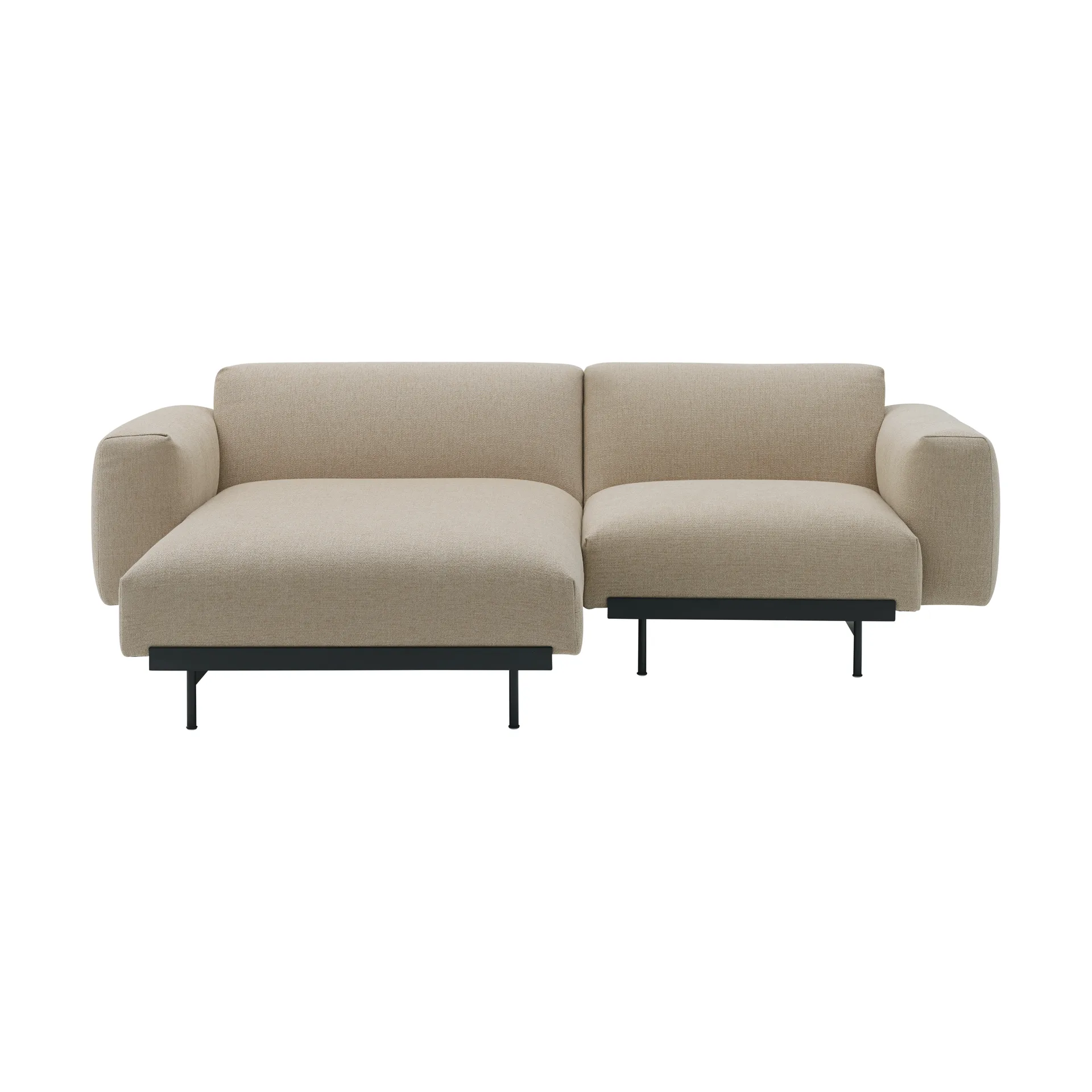 In Situ modulsofa 2-personers configuration 5, Ecriture 240/Black Muuto