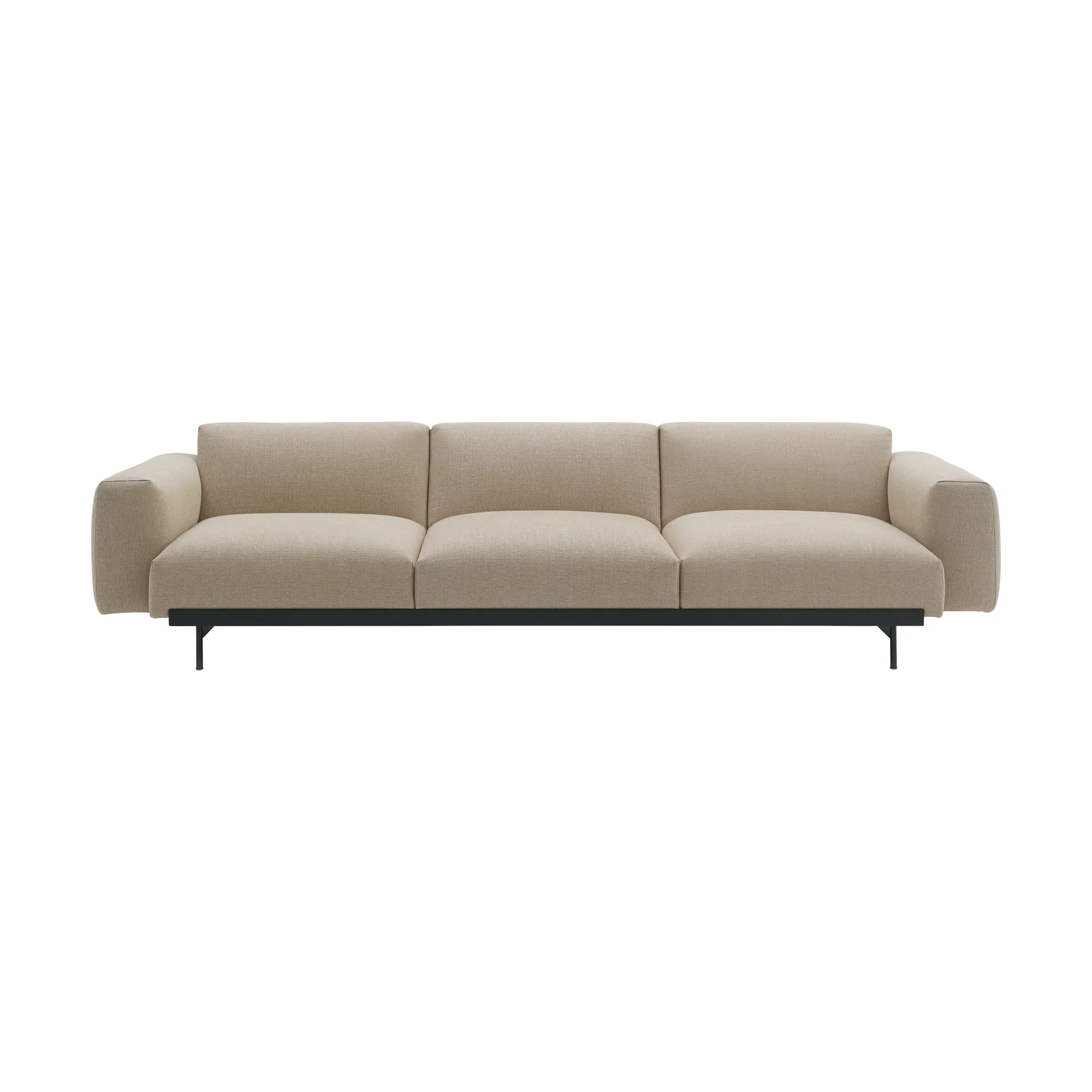 In Situ modulsofa 3-personers configuration 1, Ecriture 240/Black Muuto