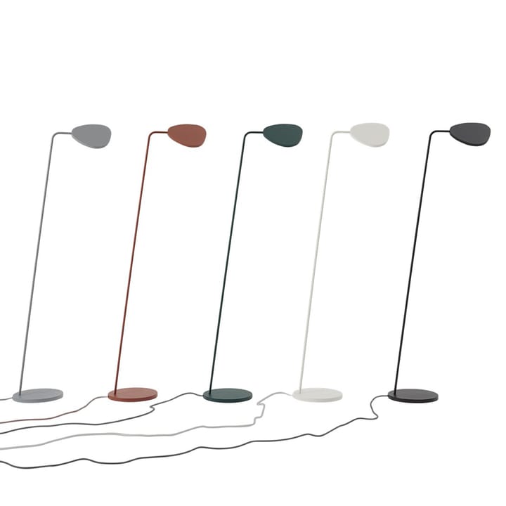 Leaf gulvlampe, Dark green Muuto