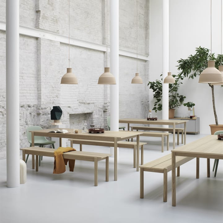 Linear bænk, eg - 170 cm - Muuto