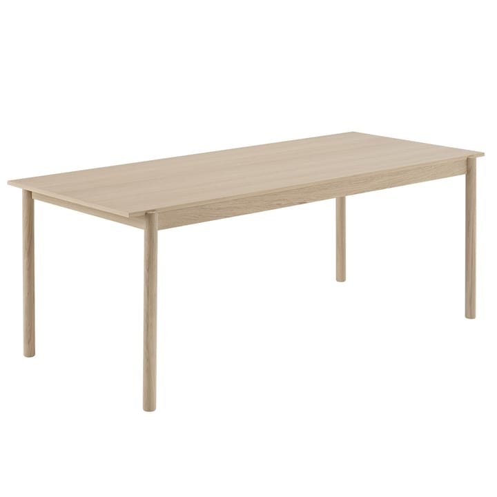 Linear bord, eg - 89 x 200 cm - Muuto